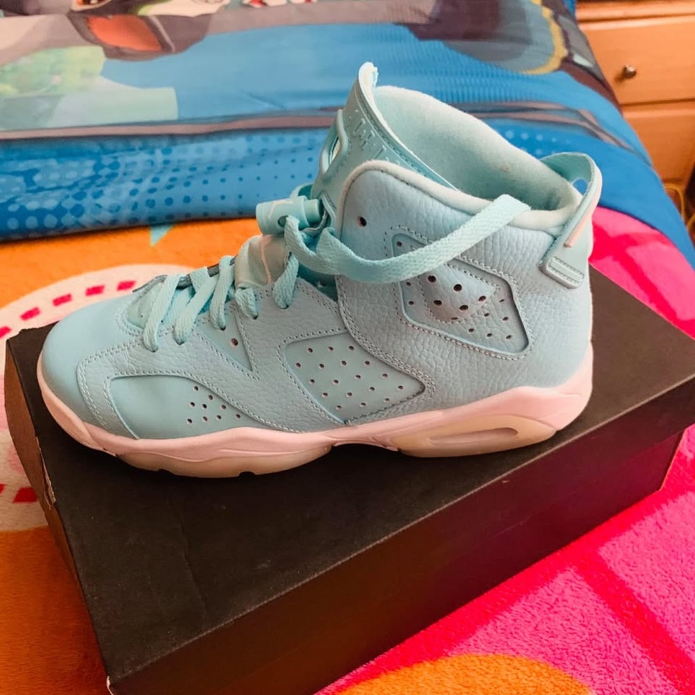 Kids Light Blue Sneakers